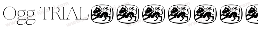 Ogg TRIAL-常规字体转换